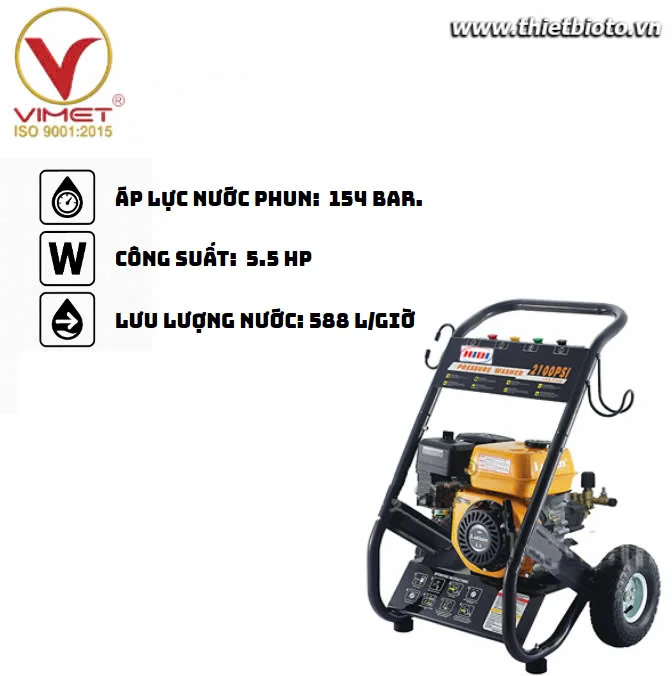 Máy rửa xe cao áp HWG0515 HIDI